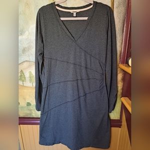 Athleta Gray Midi Dress